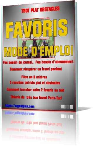 methodes turf favoris trot plat obstacles